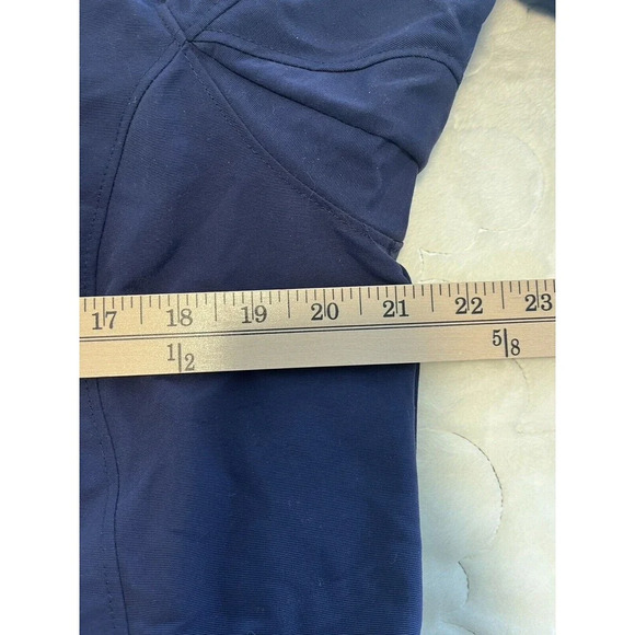 Duluth Trading Jacket Women's M Full Zip Blue Fleece Lined Nylon - Picture 6 of 7